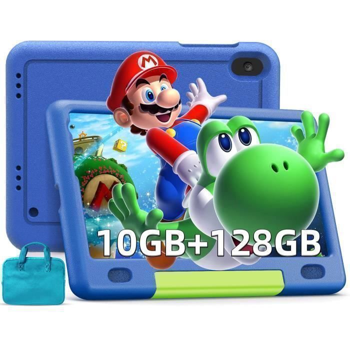 Tablette Enfants – Android – 9 Pouces – 10Go RAM – 128Go ROM – Contrôle Parental