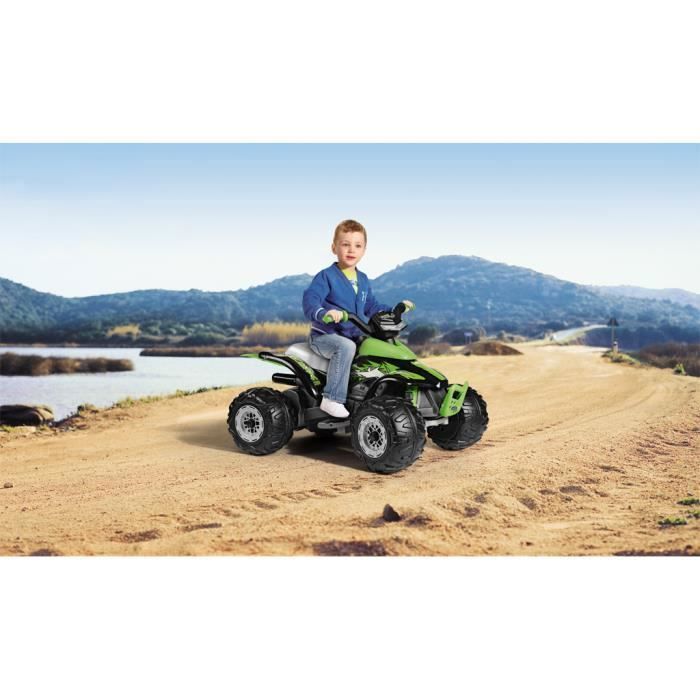 QUAD électrique - T-REX- VERT - PEG PEREGO