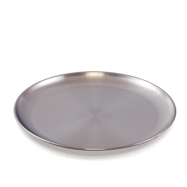 ASSIETTE PLATE 26*26*1 7 EN INOX