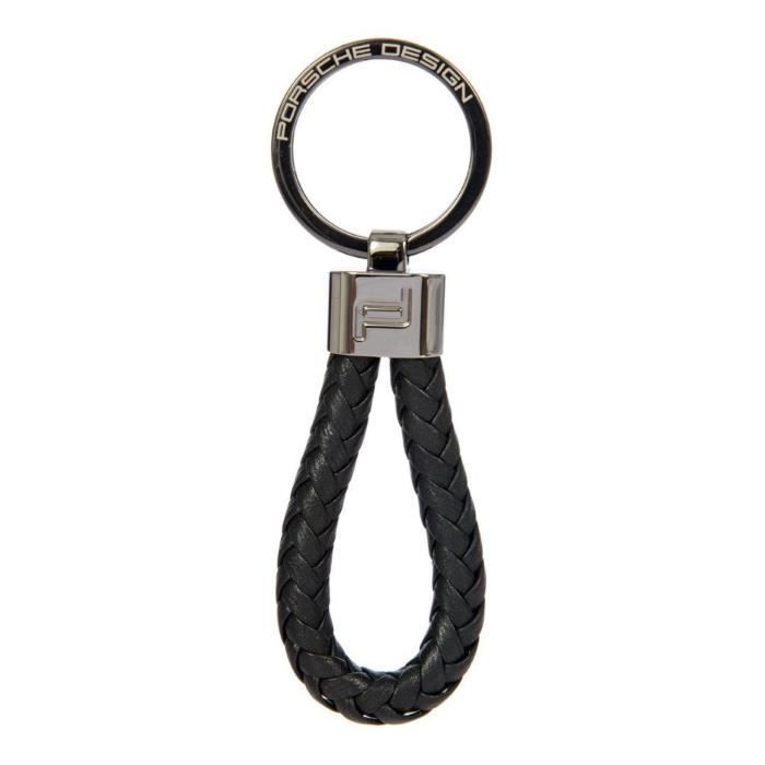 PORSCHE DESIGN Keyring Leather Cord Black [157716] - porte-clés porte