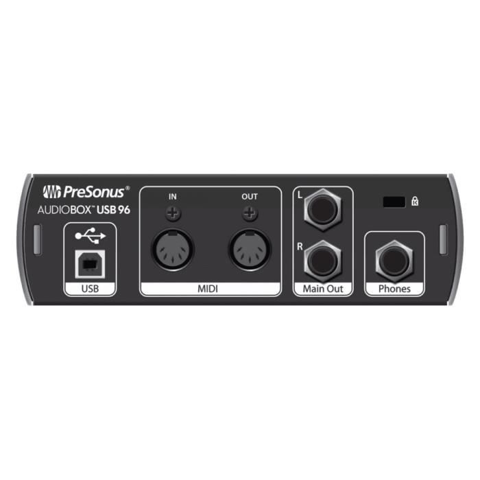 Presonus AudioBox USB Carte son USB 2.0 2 x 2 Noir