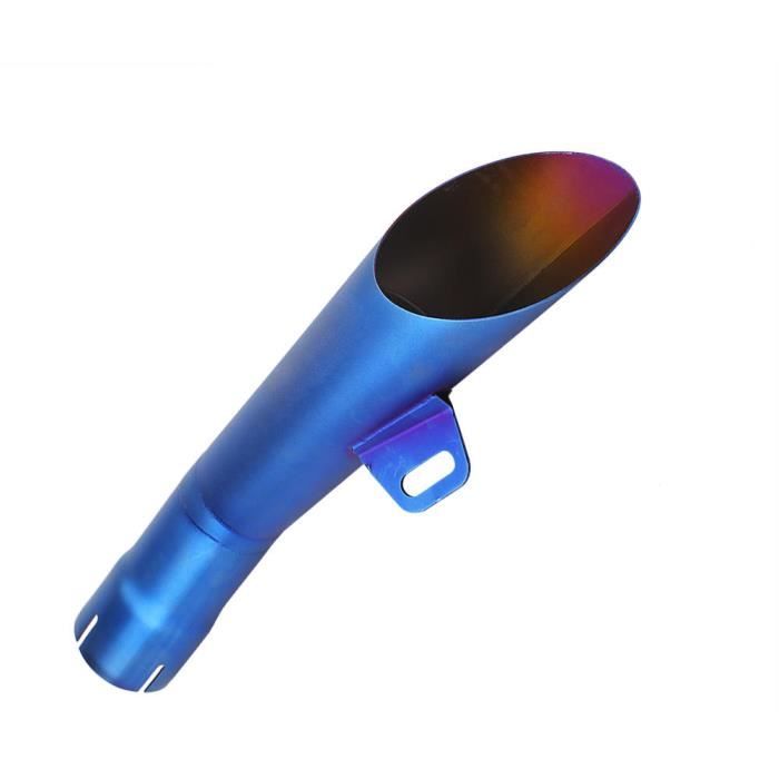 Qiilu Tuyau De Silencieux D'échappement De Moto, Tuyau Universel De Silencieux D'échappement De Fibre