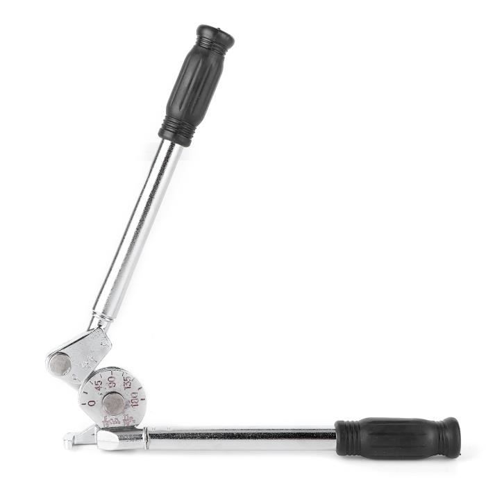 Cintreuse Manuelle Pour Tiges Métalliques 1-10 Mm – En Acier Trempé, Poignée 34 Cm – Portable, Pour Bricolage, Construction, Travaux Manuels - 6