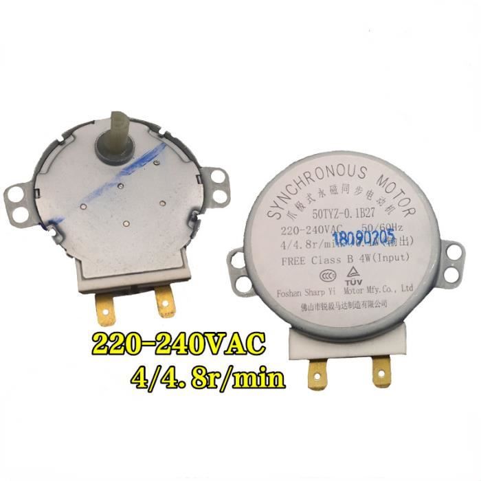 HEG Moteur AC Moteur électrique 1pc 220-240V AC Moteur Synchrone