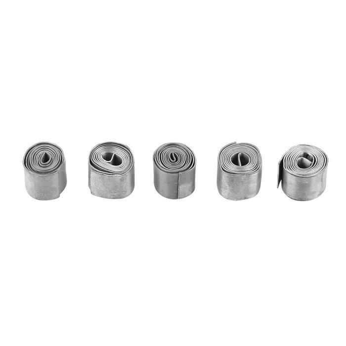 Rouleaux De Plomb Pour Pêche - 12 Rouleaux En 3 épaisseurs (0,4mm / 0,6mm / 0,7mm), Pour Lester Les Lignes - 12