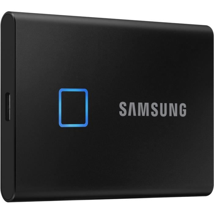 Disque Ssd Externe Samsung Portable T7 Touch 1to Noir Prix Pas Cher Cdiscount