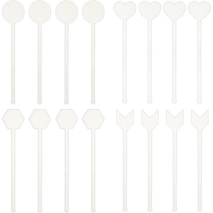 EINFEBEN 6x Bougeoir Chandeliers Convient pour les mariages et les