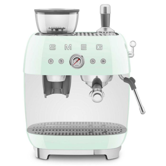 Expresso - SMEG - EGF03PGEU - 20 bars - 1650 Watts - 250g de grains - Vert