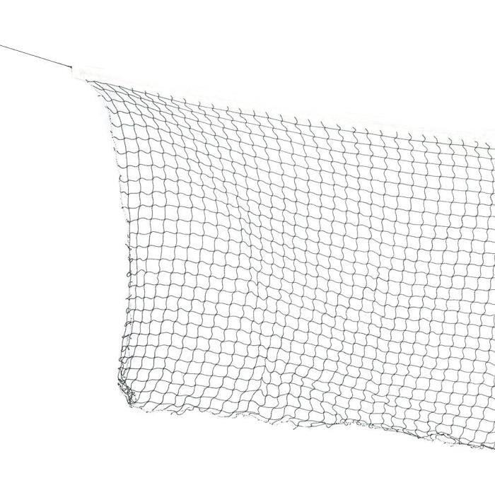 Filet De Badminton HANABASS Pliable – 610 X 76 Cm, Polyester, Rouge, Portable
