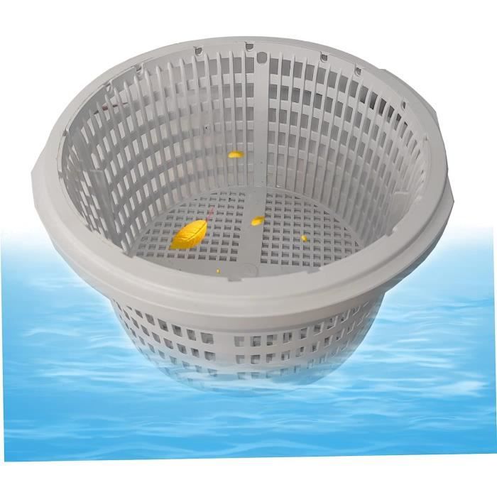 Lot De 2 Paniers De Skimmer Pour Piscine - 15,8cm - ABS Résistant - Pour Retirer Feuilles Et Débris