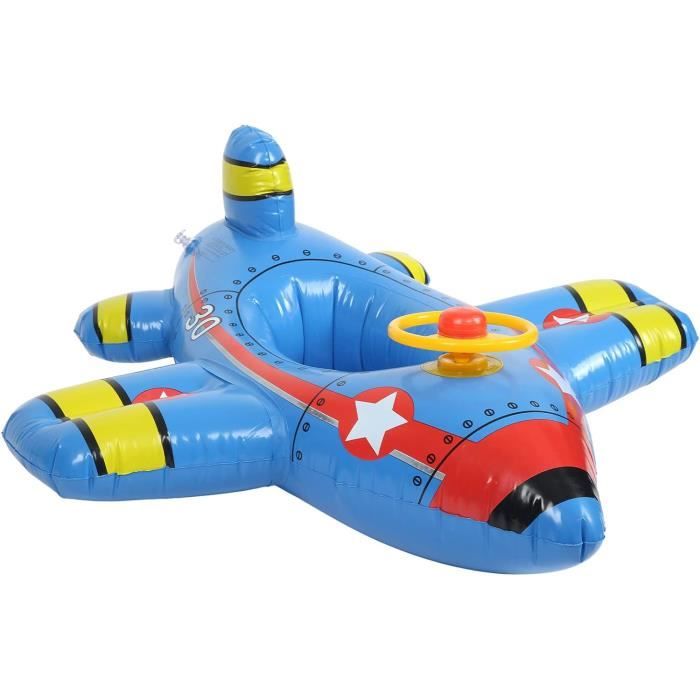 Intex Cuttlefish Flotteur 58731EU (gonflé 191 x 117 x 30 cm/dégonflé 198 x 132 cm