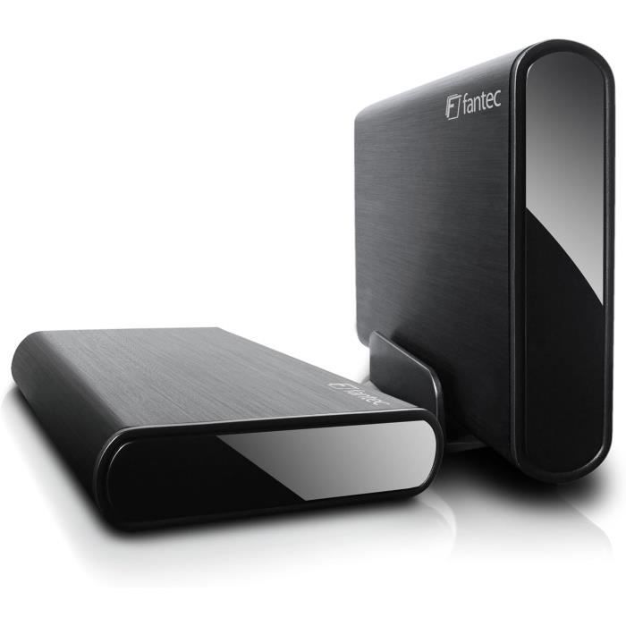 FANTEC BP-T3525 SAS I, II SATA I, II, III verwisselbare frame voor een 3,5 /2,5 HDD of SSD in een 5,25 insteek. Schijfhouders. aluminium behuizing. Front in zwart