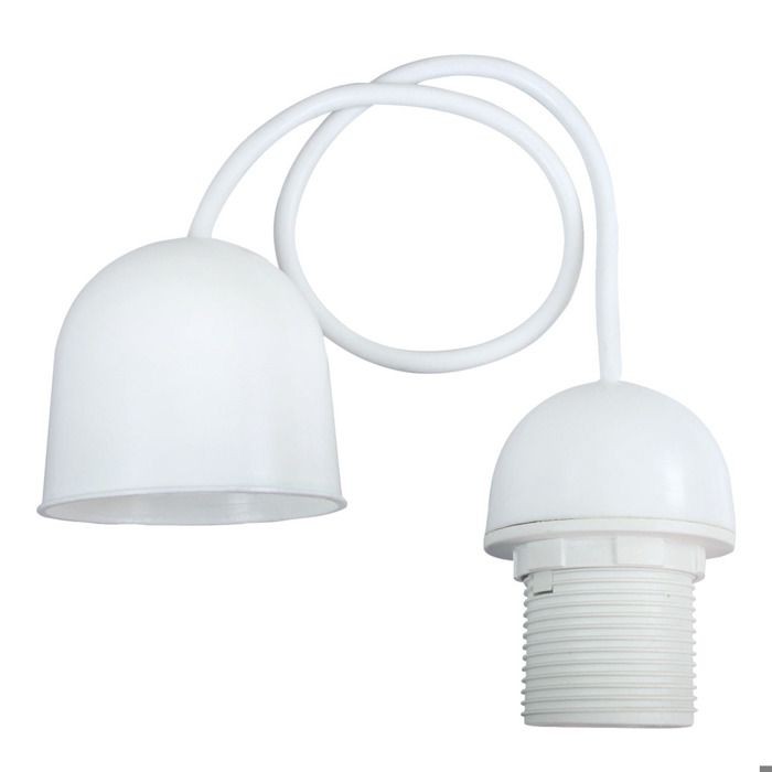 Suspension - Plastique - Blanc - E27 - Intérieur - Moins de 2kg Suspension - Plastique - Blanc - E27 - Intérieur - Moins de 2kg