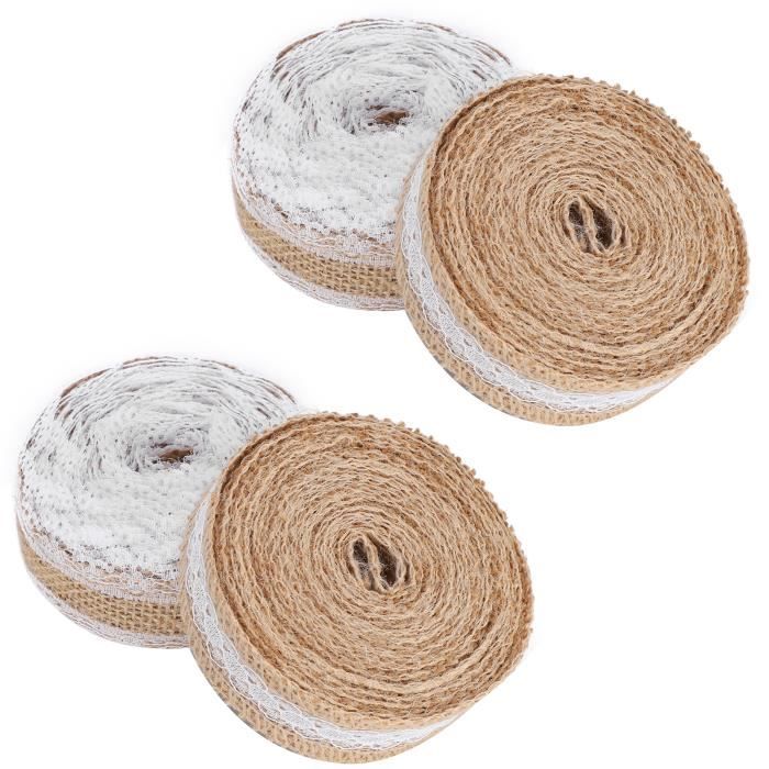 Yulakes Rouleau Dentelle Vintage En Coton 5 M 4 Cm