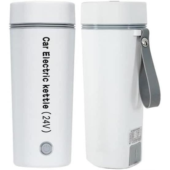 Tasse Voyage Chauffante Électrique 750 Ml 12V - Bouilloire Voiture Allume-Cigare - Café/Thé Chaud En Route