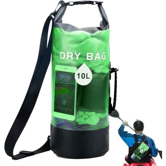 Lot De 4 Sacs à Dos Transparents RAFIYU - 43x33,5 Cm - PVC - Cordon Réglable - Étanche