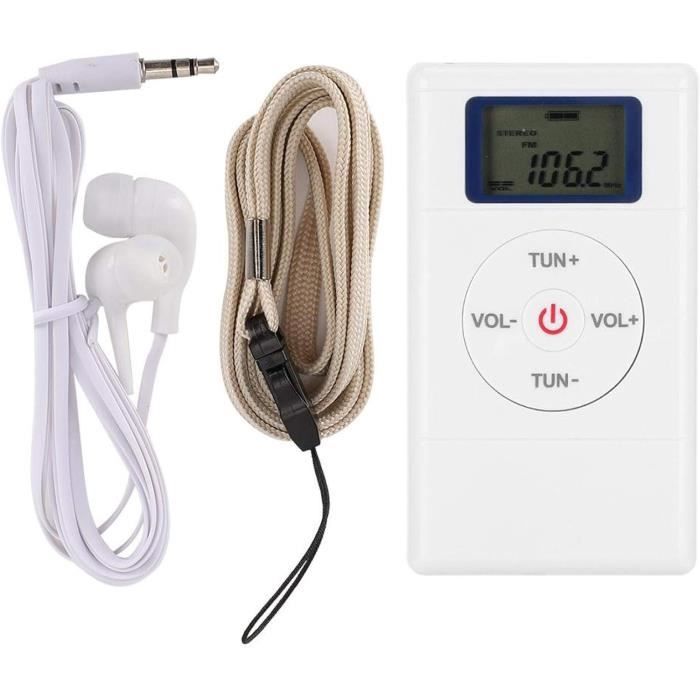 Lecteurs MP3,Radio Numérique MP3 Alimentée Par Piles - Lecteur USB