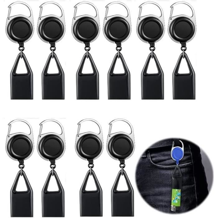 Skytowards Lot de 10 porte-cartes horizontaux en plastique rigide transparent Pour l'école