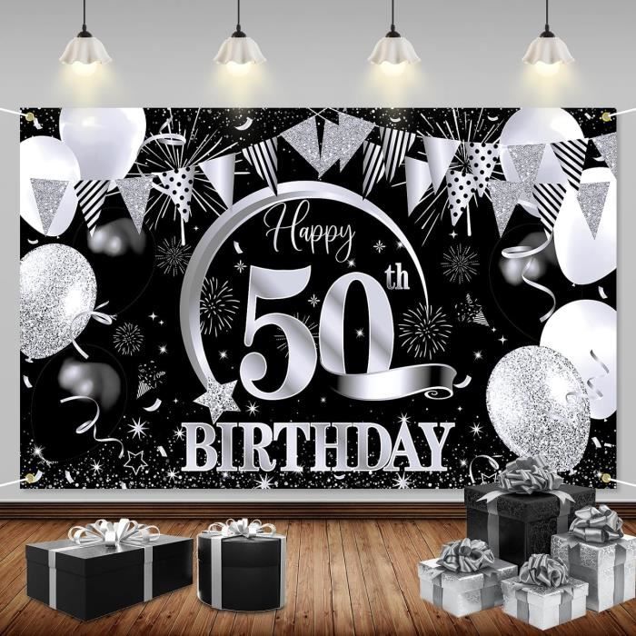 Decoration Anniversaire 50 Ans Femme, 50 Ans Décorations Anniversaire