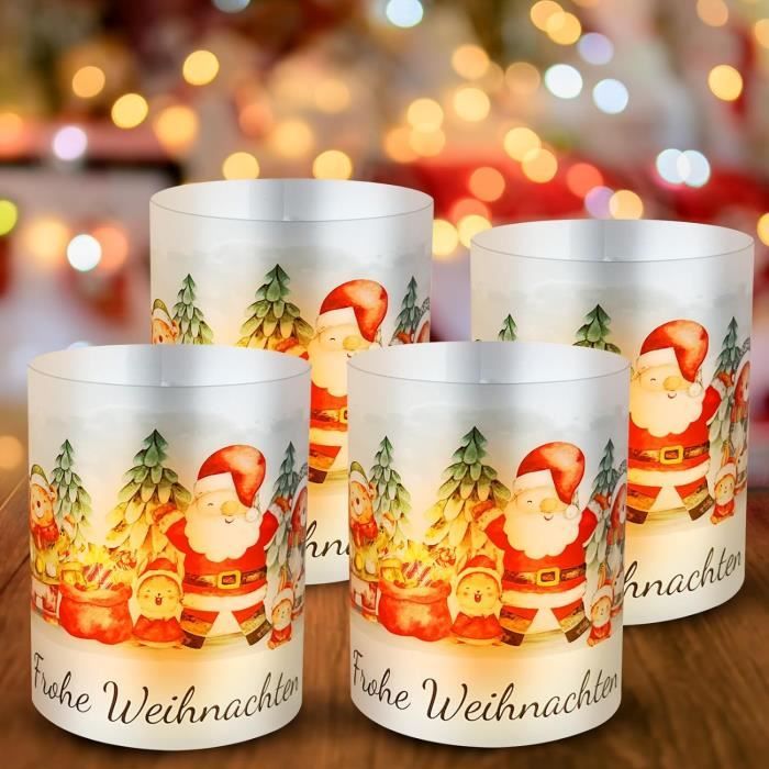 Photophore de Noël pas cher, Décoration de Noël | La Foir'Fouille