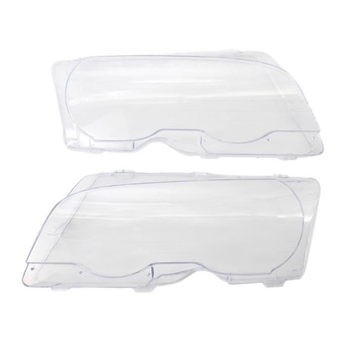 Couvercle en verre transparent pour lumière de sauna de voiture,lampe