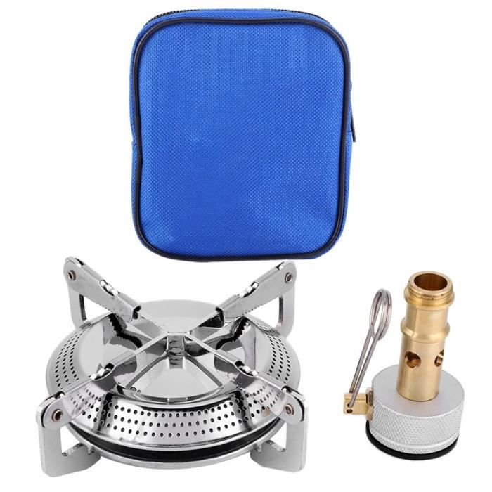 Mini Réchaud De Camping à Gaz Pliable - DWCX - Ultraléger 48g Pour Randonnée Et Pic-nic