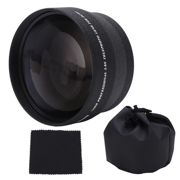 Téléobjectif - YOSOO - 72MM - Grossissement 2X - Ouverture F/2.0 ...