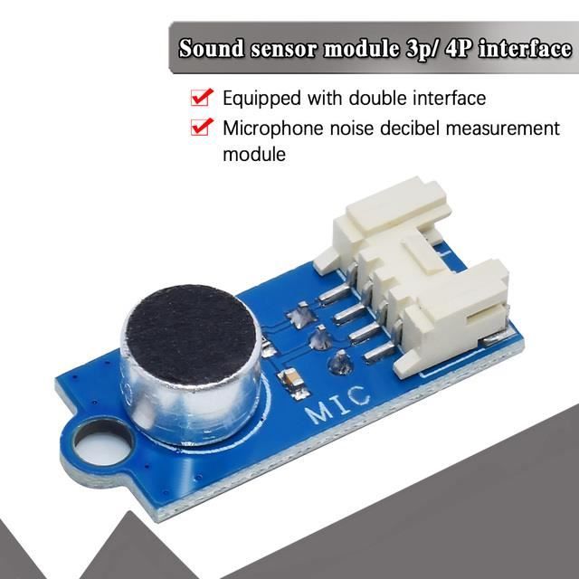 Circuits intégrés,Sound Sensor--Module De Détection Et Contrôle De Sons ...