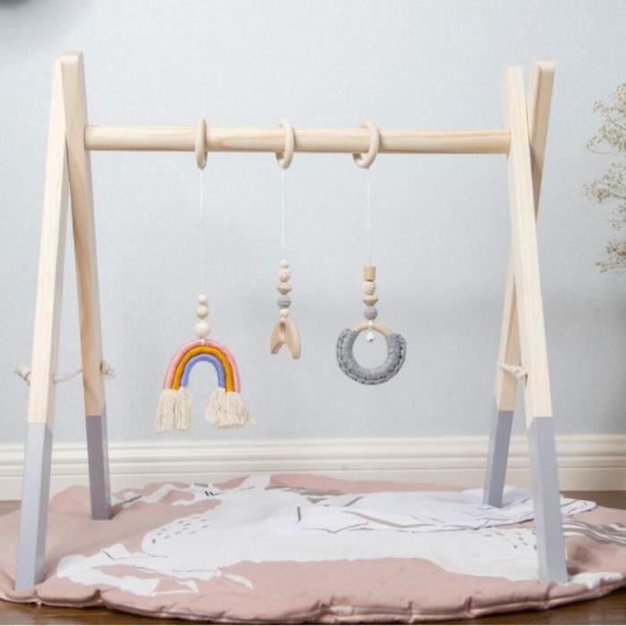 Portique Bebe En Bois Cdiscount