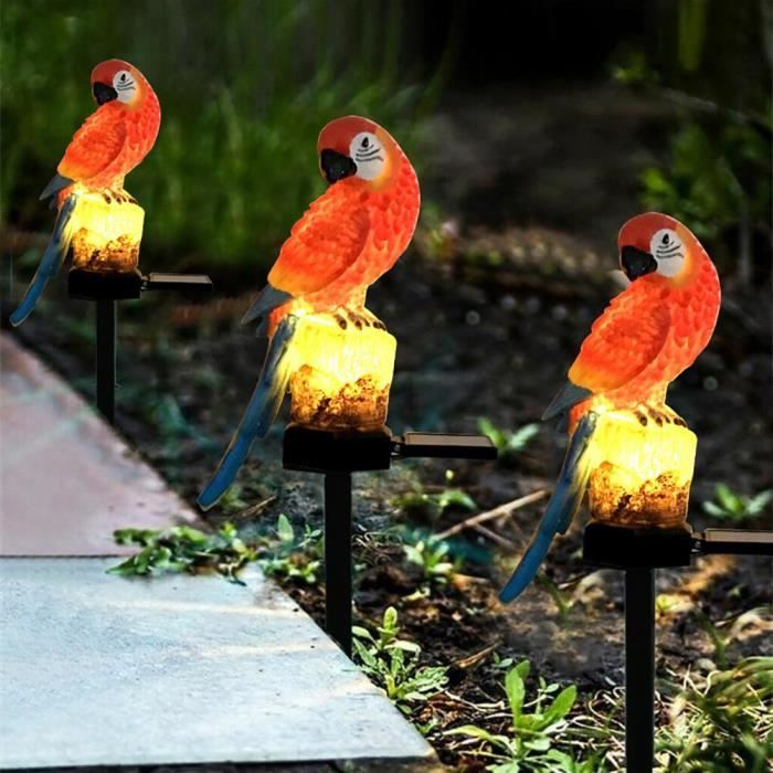 ZERONE Lampe solaire Jardin Décoration Énergie Solaire Capteur