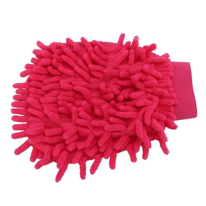 Gant Lavage Microfibre Pour Voiture - Nettoyage Sans Rayures - Réutilisable Et Ultra Doux