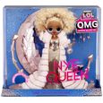LOL Surprise Holiday OMG 2021edition collector Poupée Mannequin de Collection - NYE Queen avec Tenues dorées-1