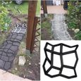 DIY Moule à pavage chemin moules à pavés bricolage pavage ciment brique jardin-1