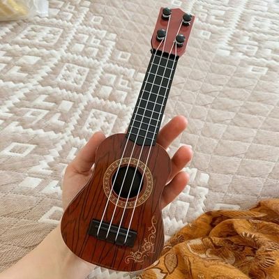 Ukulélé Enfant 38 Cm – Mini Guitare Avec 4 Cordes Réglables – ABS Léger – Idéal Pour Bébé, Débutant, Garçon, Fille – Cadeau Musical