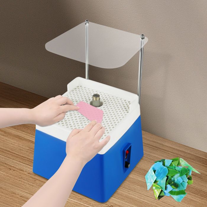 Mini Polisseuse Double Tête Rectifieuse Banc De Polissage Banc 10000 Tr