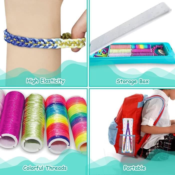 Jeu de création - Galt - Bracelets d'amitié - Multicolore - Pour filles - À partir de 4 ans
