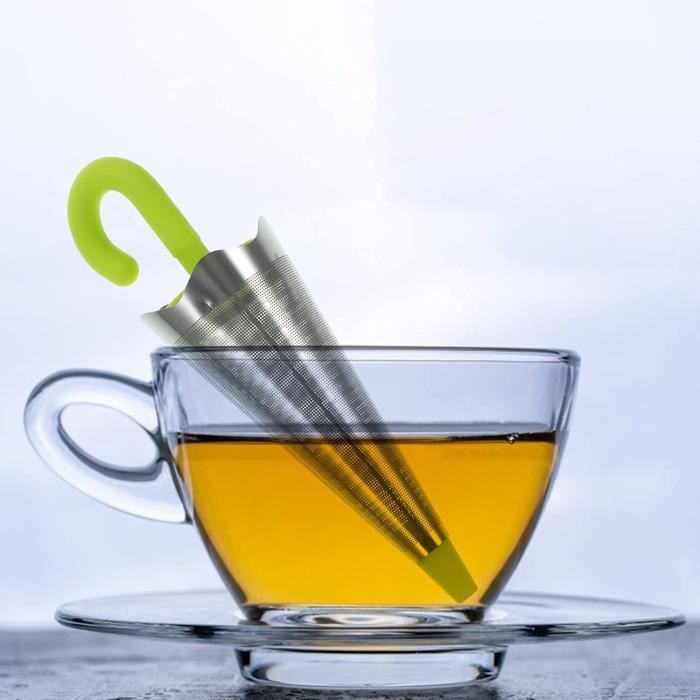 2pcs filtre à thé, passoire à thé en acier inoxydable avec bol, passoires à  thé à mailles ultra fines avec double - SNNGV