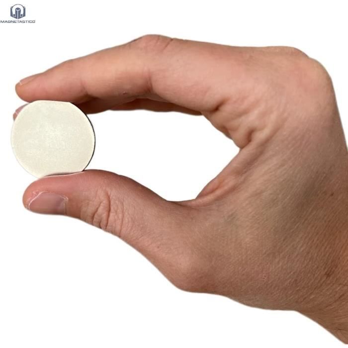 Lot 30 Aimants Néodyme Autocollants 10x10x1 Mm – Puissants, Adhésifs, Pour Frigo, Tableau, Artisanat