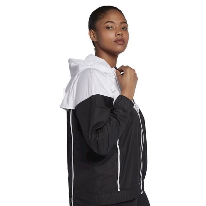 Veste de survêtement Nike SPORTSWEAR WINDRUNNER - Femme - Noir - Manches  longues Noir - Cdiscount Sport