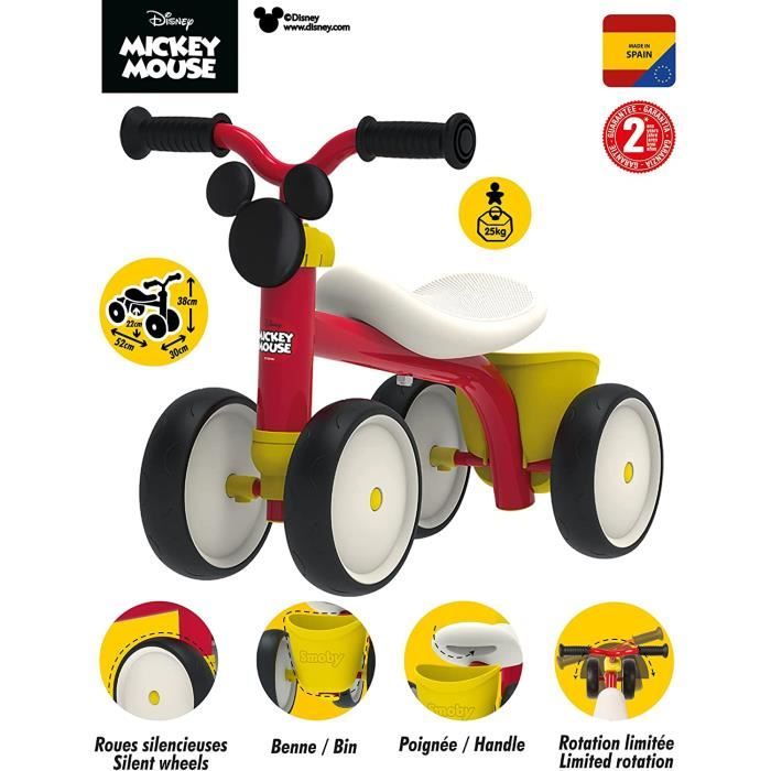 Porteur on sale pousseur mickey