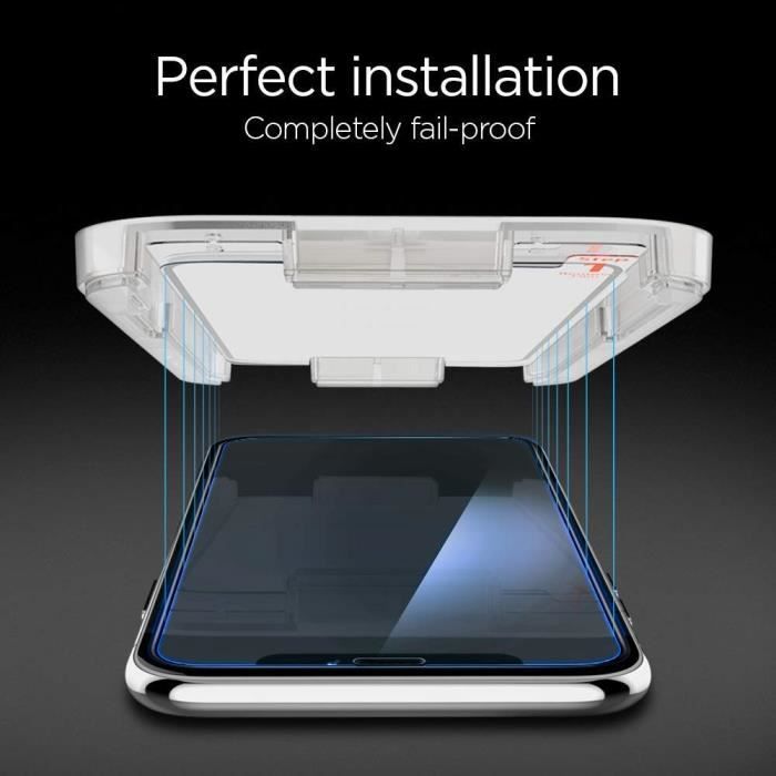 Spigen Verre Trempé iPhone Xs Max [Glas.tR EZ Fit] Protection
