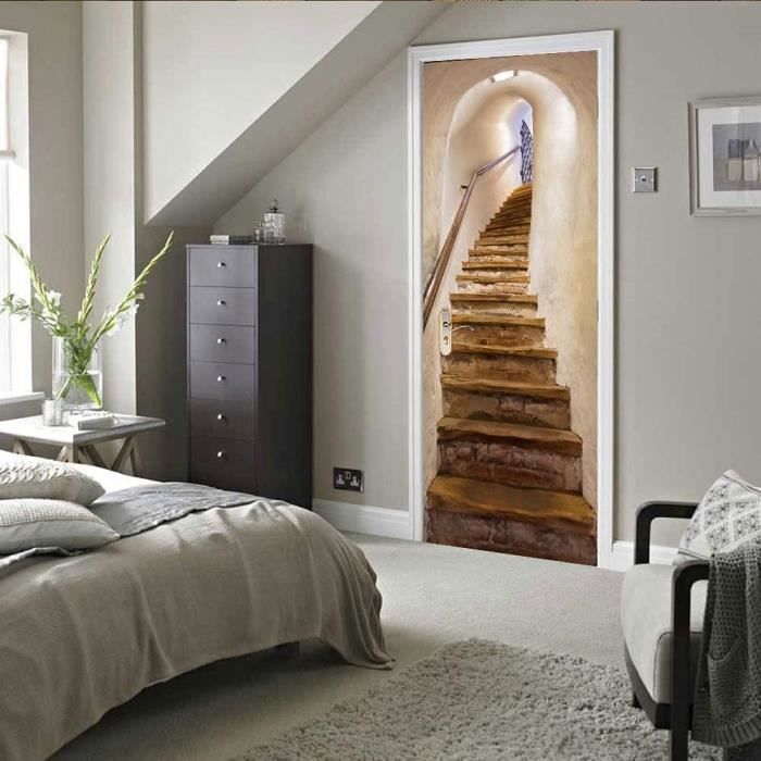 Papier Peint Escalier Trompe L Oeilnull