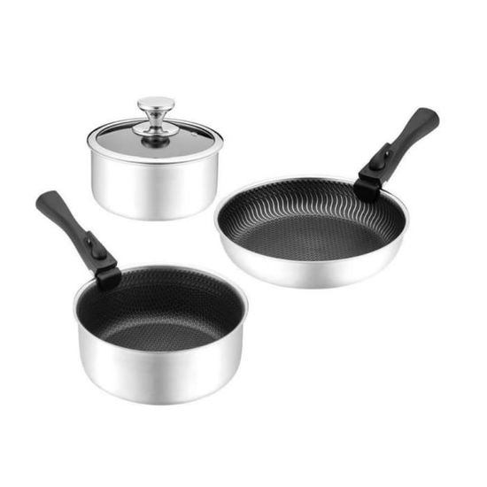 Lot De 2 Poignées Amovibles Uni-versales Pour Poêles | WhichOne