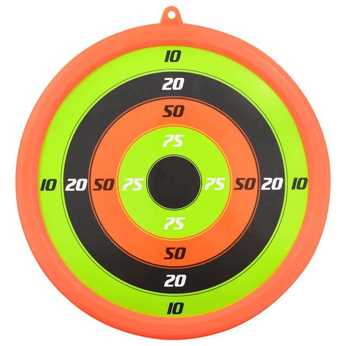 Lot De 10 Flèches à Ventouse Pour Arc Enfant – Caoutchouc Noir Et Jaune – Diam. 4,3 Cm – Sécurisées Et Légères