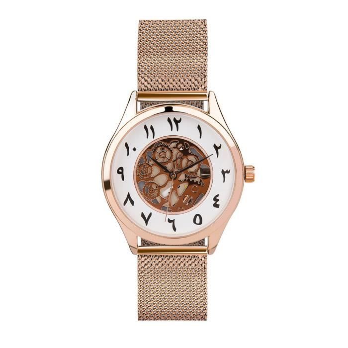Montre chiffre arabe homme store