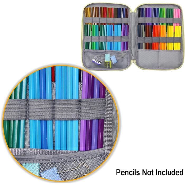 Seven Trousse à Crayons, Multicolore, Tissu Durable
