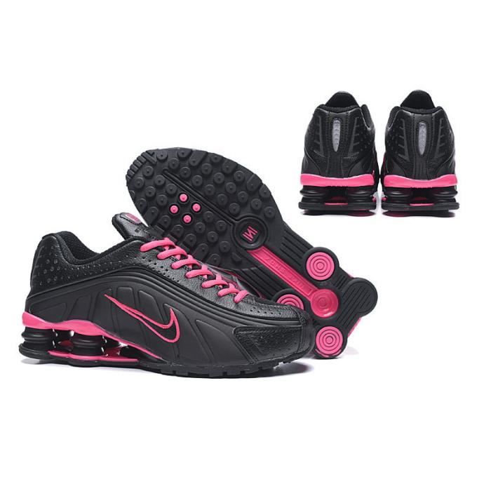 Nike shox 2025 r4 femme rose