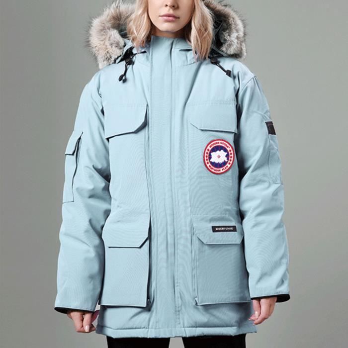 Doudoune canada goose bleu discount