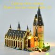 GEAMENT Jeu De Lumieres pour Harry Potter La Grande Salle du chateau de Poudla (Hogwarts Great Hall) - Kit D'eclairage LED Co-3