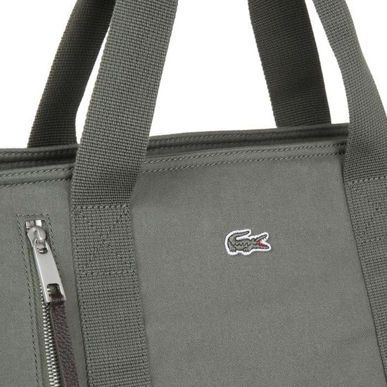 LACOSTE Sac Cabas NH2870SS Vert Kaki Vert Kaki - Cdiscount Bagagerie -  Maroquinerie